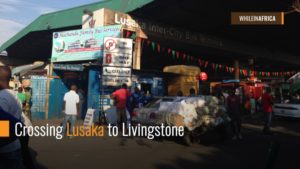 Crossing Lusaka to Livingstone