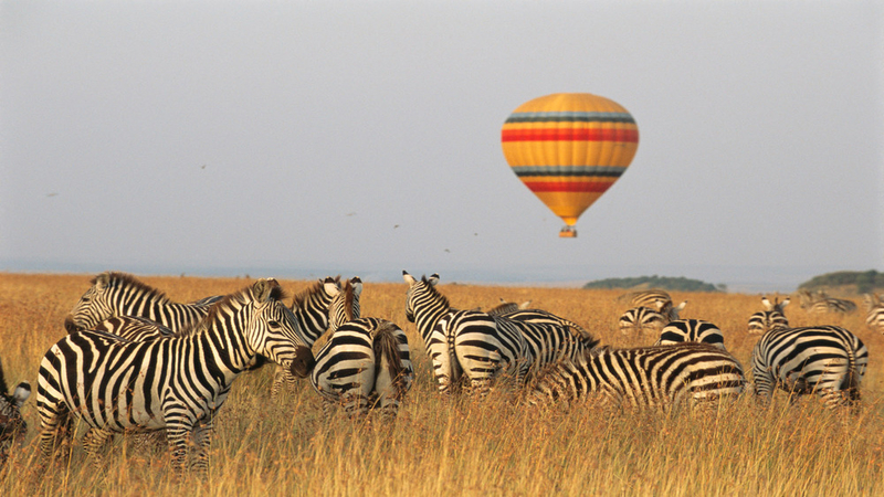 hot air balloon safari